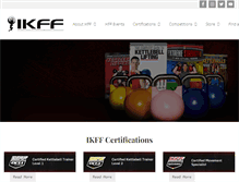 Tablet Screenshot of ikff.net